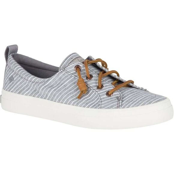 ✨Sperry Women's Crest Vibe Chambray Stripe Sz 8 Sneaker✨ - Picture 1 of 10